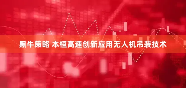 黑牛策略 本桓高速创新应用无人机吊装技术
